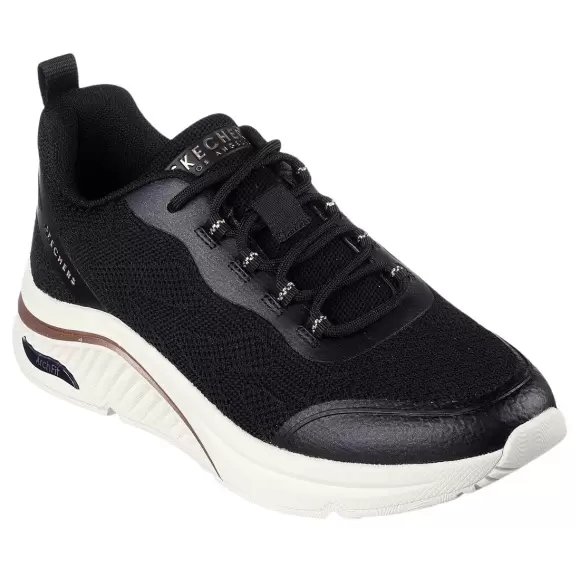 Dame Sneakers - SKECHERS - Skechers WOMENS ARCH FIT S MILRS 155567 BLK