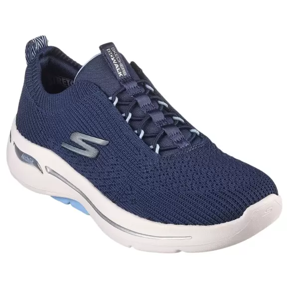 Dame Sneakers - SKECHERS - Skechers Womens Go Walk Arch Fit 124882 NVLB