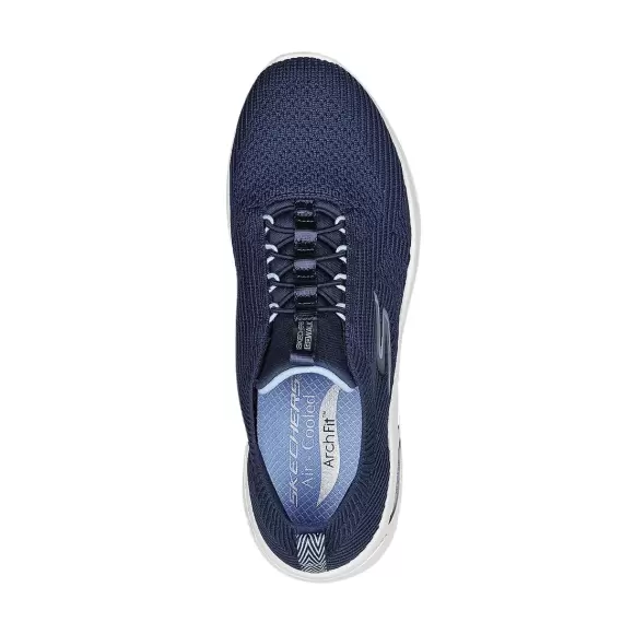 Dame Sneakers - SKECHERS - Skechers Womens Go Walk Arch Fit 124882 NVLB