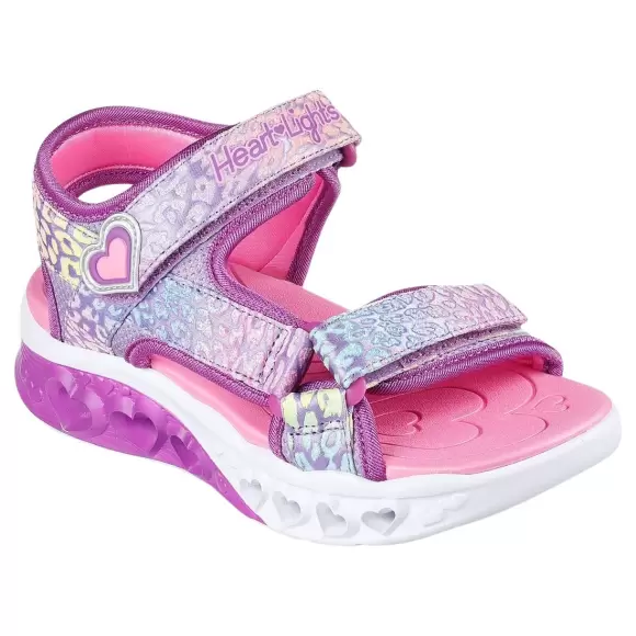 Børne Sandaler - SKECHERS - Skechers Girls Flutter Hearts Sandal 302967L LVMT