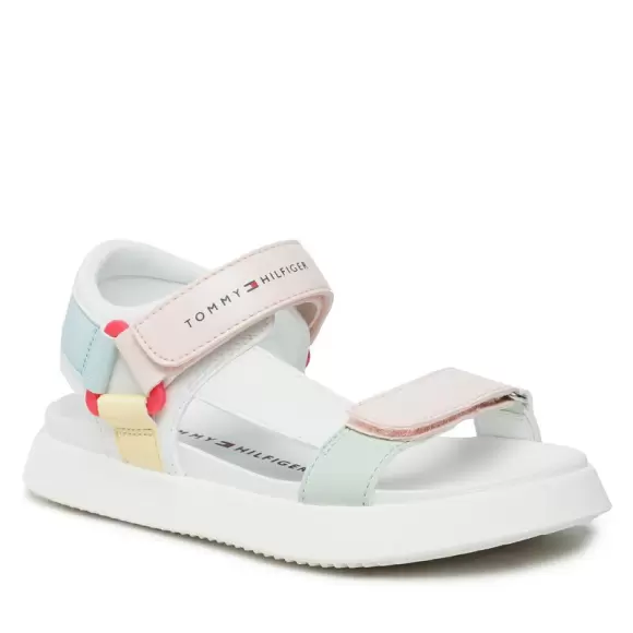 Børne Sandaler - Tommy Hilfiger - Tommy Hilfiger Velcro Sandal T3A2-32768-0371