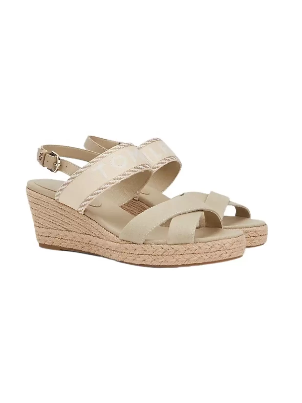 Hilfiger LOGO MID WEDGE ESPADRILLE FW0FW07091