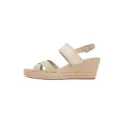 Dame Sandaler - Tommy Hilfiger - Tommy Hilfiger LOGO MID WEDGE ESPADRILLE SANDALS FW0FW07091