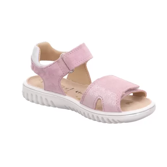 Superfit Sparkle 1009008 - Sandali Con Cinturino Per Bambine, Fodera In Pelle Vios Morbida, Suola Flessibile, Chiusura In Velcro