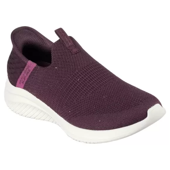 Dame Sneakers - SKECHERS - Skechers Womens Ultra Flex Slip-Ins 149594 WINE