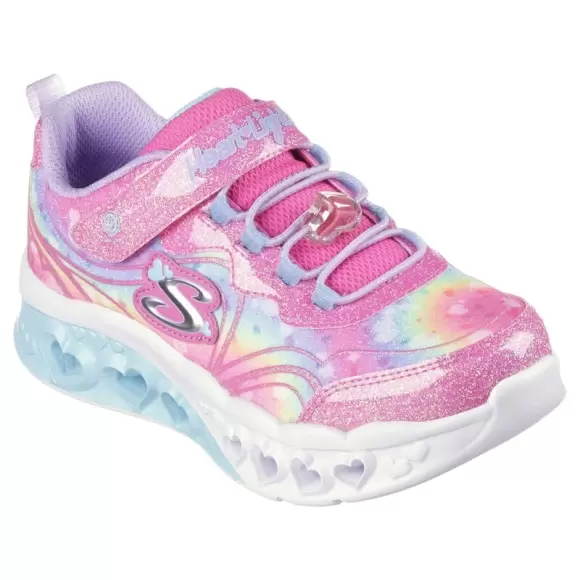 Børne Sneakers - SKECHERS - Skechers Girls Flutter Heart Lights 303253N HPLV