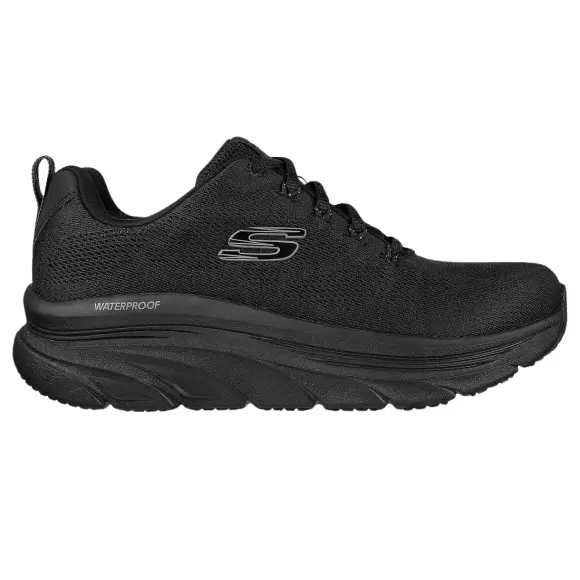 Dame Sneakers - SKECHERS - SKECHERS Relaxed Fit: D'Lux Walker - Get Oasis - Waterproof 149810 BBK