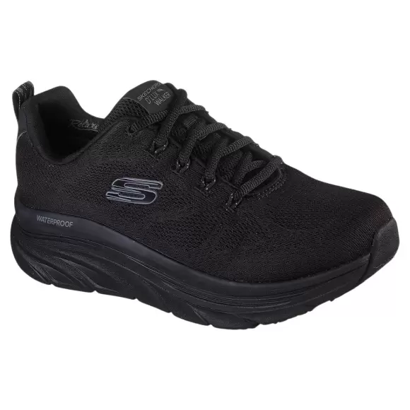 Dame Sneakers - SKECHERS - SKECHERS Relaxed Fit: D'Lux Walker - Get Oasis - Waterproof 149810 BBK Dame Sneakers - SKECHERS - SKECHERS Relaxed Fit: D'Lux Walker - Get Oasis - Waterproof 149810 BBK