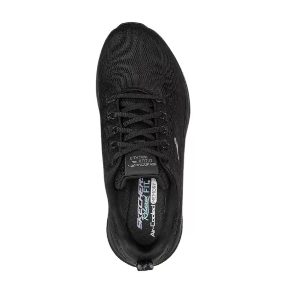 Dame Sneakers - SKECHERS - SKECHERS Relaxed Fit: D'Lux Walker - Get Oasis - Waterproof 149810 BBK