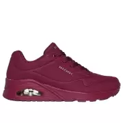 Dame Sneakers - SKECHERS - Skechers Womens Uno - Stand on 73690 PLUM