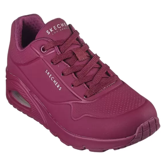 Dame Sneakers - SKECHERS - Skechers Womens Uno - Stand on 73690 PLUM