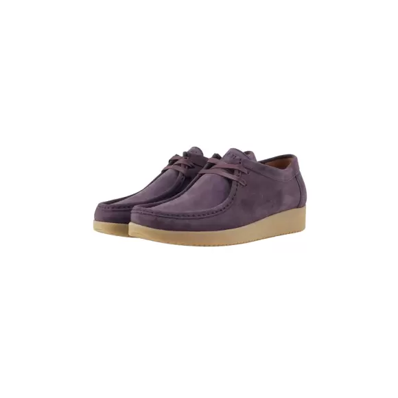 Dame Sko - Nature - Nature Alba Chrome free Suede - Plum 1031-026-113