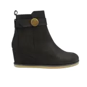 Dame Støvler - CASHOTT COPENHAGEN - Cashott Casdonna Zip Boot Nubuck 61300881