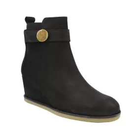 Dame Støvler - CASHOTT COPENHAGEN - Cashott Casdonna Zip Boot Nubuck 61300881