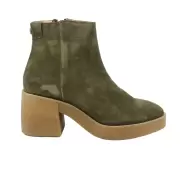 Dame Støvler - CASHOTT COPENHAGEN - Cashott CASEMILY ZIP BOOT SUEDE 61300012