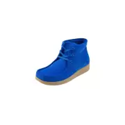 Dame Støvler - Nature - Nature Emma Chrome free Suede - Cobalt 1002-026-010