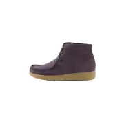 Dame Støvler - Nature - Nature Emma Chrome free Suede - Plum 1002-026-113