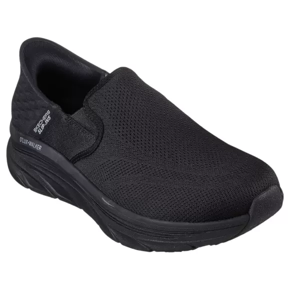 Brug Skechers Mens D'Lux Walker - Slip-Ins 232455 BBK til en forbedret oplevelse