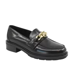 Dame Sko - Tommy Hilfiger - Tommy Hilfiger Chain Loafer FW0FW07517-BDS