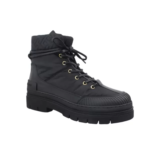 Se Tommy Hilfiger Monogram Outdoor Boot FW0FW07502-BDS hos Footstore