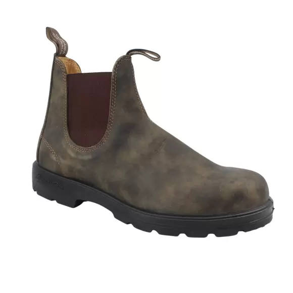 Se Blundstone Model 585 Rustic Brown - 42 EU (8 AU) hos Footstore