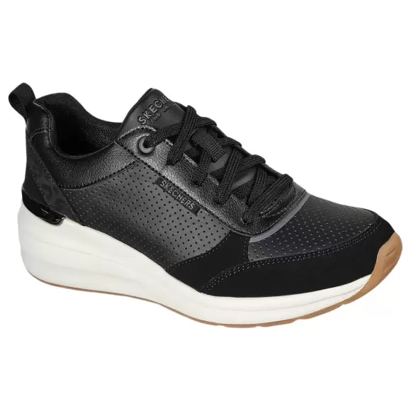 Dame Sneakers - SKECHERS - Skechers UNO SHIMMER AWAY 155196 BLK