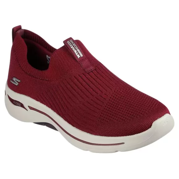 Dame Sneakers - SKECHERS - Skechers Womens Go Walk Arch 124409 BURG