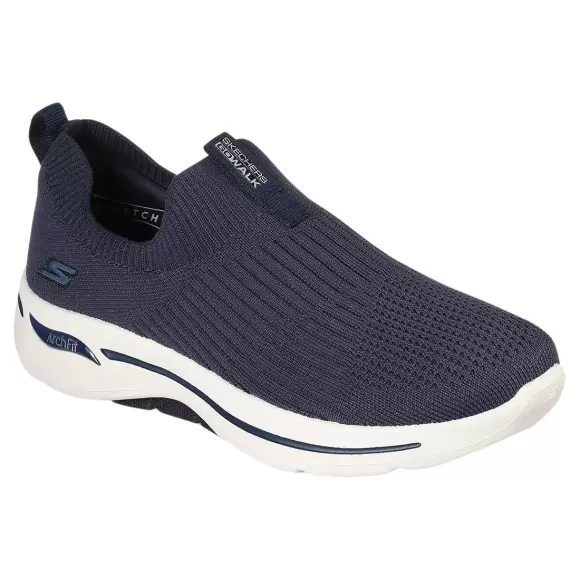 Dame Sneakers - SKECHERS - Skechers Womens Go Walk Arch 124409 NVY