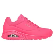 Dame Sneakers - SKECHERS - Skechers Womens Uno Night Shades 73667 HTPK