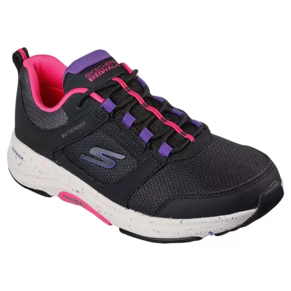 Se Skechers Womens Go Walk Outdoors WP 124428 BKMT hos Footstore