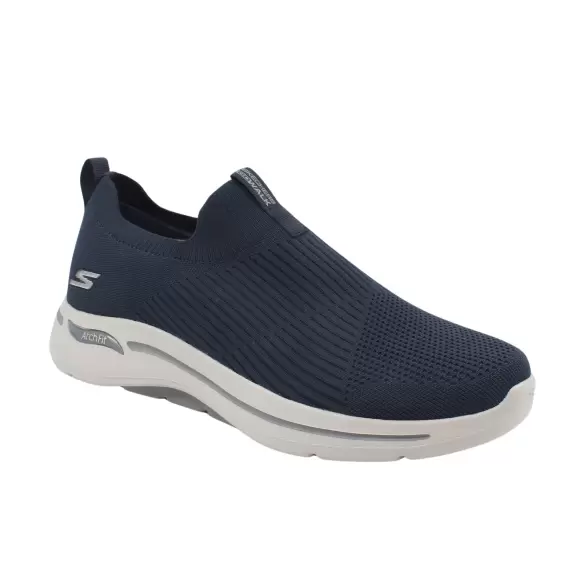 Se Skechers Mens Go Walk Arch Fit Iconic 216118 NVY hos Footstore