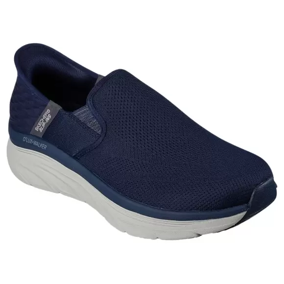 Brug SKECHERS Mens D'Lux Walker - Slip-Ins 232455 NVY til en forbedret oplevelse