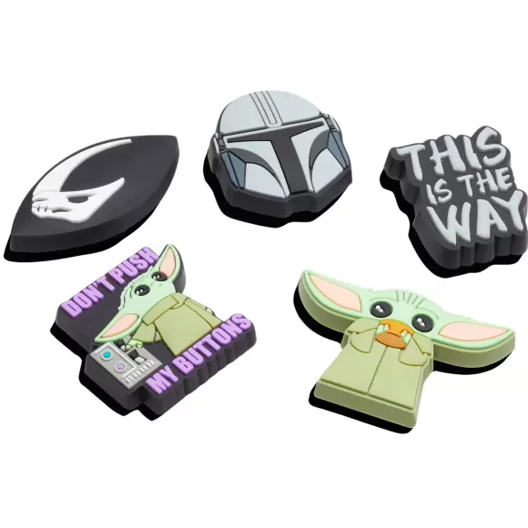 Se Star Wars The Mandalorian 5-pack Jibbitz hos Footstore