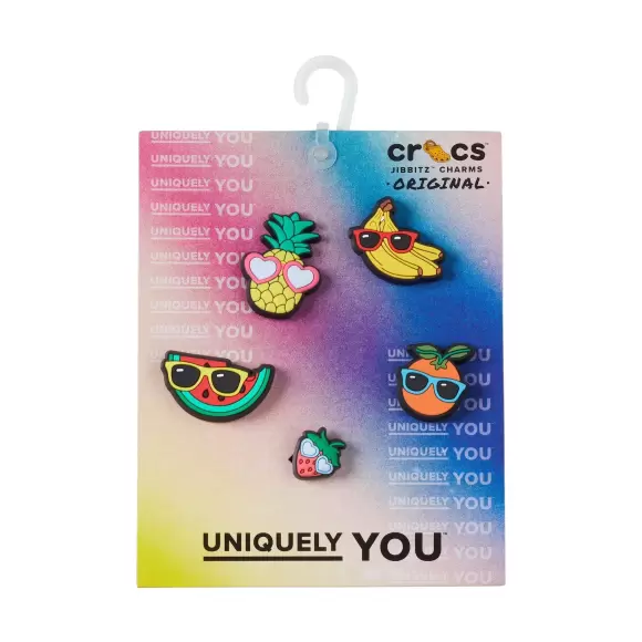Tilbehør - CROCS - Crocs Cute Fruit With Sunnies Jibbitz 5-pack