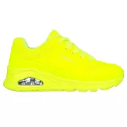 Børne Sneakers - SKECHERS - Skechers Girls UNO GEN1 Neon Glow 310525L NYEL