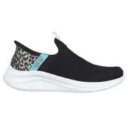 Børne Sneakers - SKECHERS - Skechers Girls Ultra Flex 3.0 Colory Wild 303801L BKMT