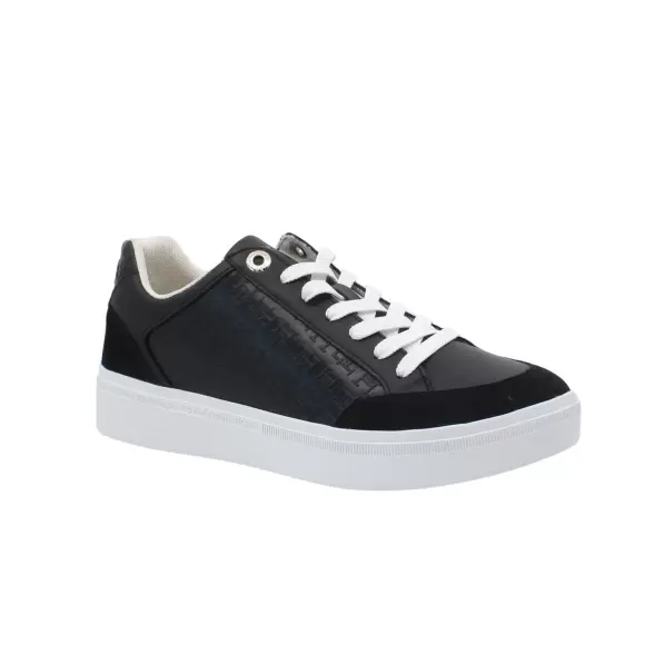 Se Tommy Hilfiger Court Sneaker Monogram FW0FW07812 BDS hos Footstore