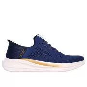 Herre Sneakers - SKECHERS - Skechers Mens Slade Slip-Ins 210810 BLU