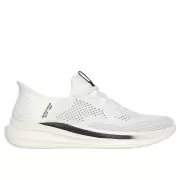 Herre Sneakers - SKECHERS - Skechers Mens Slade Slip-Ins 210810 WHT