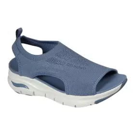 Dame Sandaler - SKECHERS - Skechers Womens Arch Fit Sandal City 119236 SLT