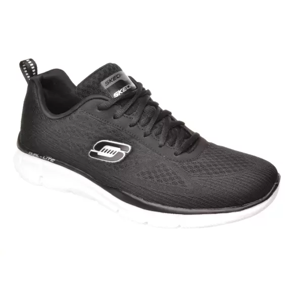 Herre Sneakers - SKECHERS - SKECHERS EQUALIZER QUICK REACTION 51368BKW