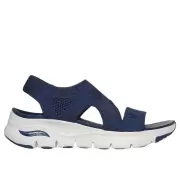 Dame Sandaler - SKECHERS - Skechers Womens Arch Fit 119458 NVY