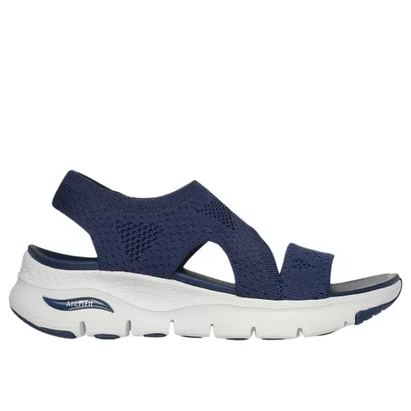 Dame Sandaler - SKECHERS - Skechers Womens Arch Fit 119458 NVY
