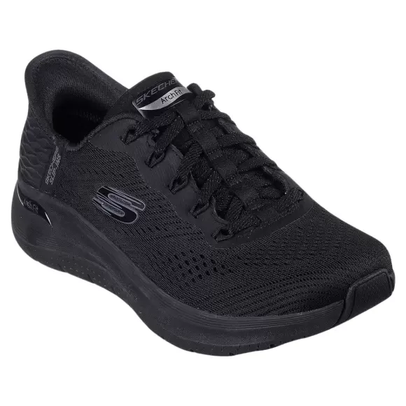 Se Skechers Womens Arch Fit 2.0 Slip-Ins 150066 BBK hos Footstore