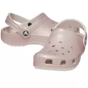 Dame Træsko - CROCS - CROCS TODDLER CLASSIC GLITTER CLOG 206992-6WV