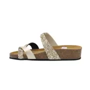 Dame Sandaler - Bella Moda - Bella Moda Laminado Glitter S24609-038