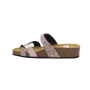 Dame Sandaler - Bella Moda - Bella Moda Laminado Glitter S24609-013