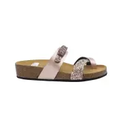 Dame Sandaler - Bella Moda - Bella Moda Laminado Glitter S24609-013