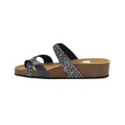 Dame Sandaler - Bella Moda - Bella Moda Laminado Glitter S24609-001