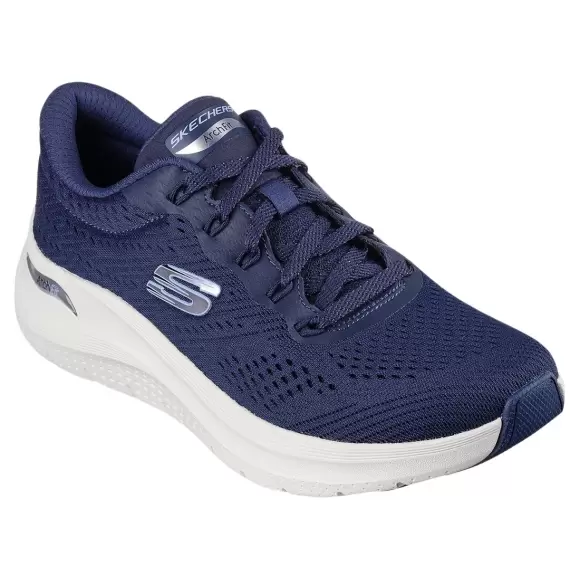 Dame Sneakers - SKECHERS - Skechers Womens Arch Fit 2.0 - Big Leag 150051 NVY